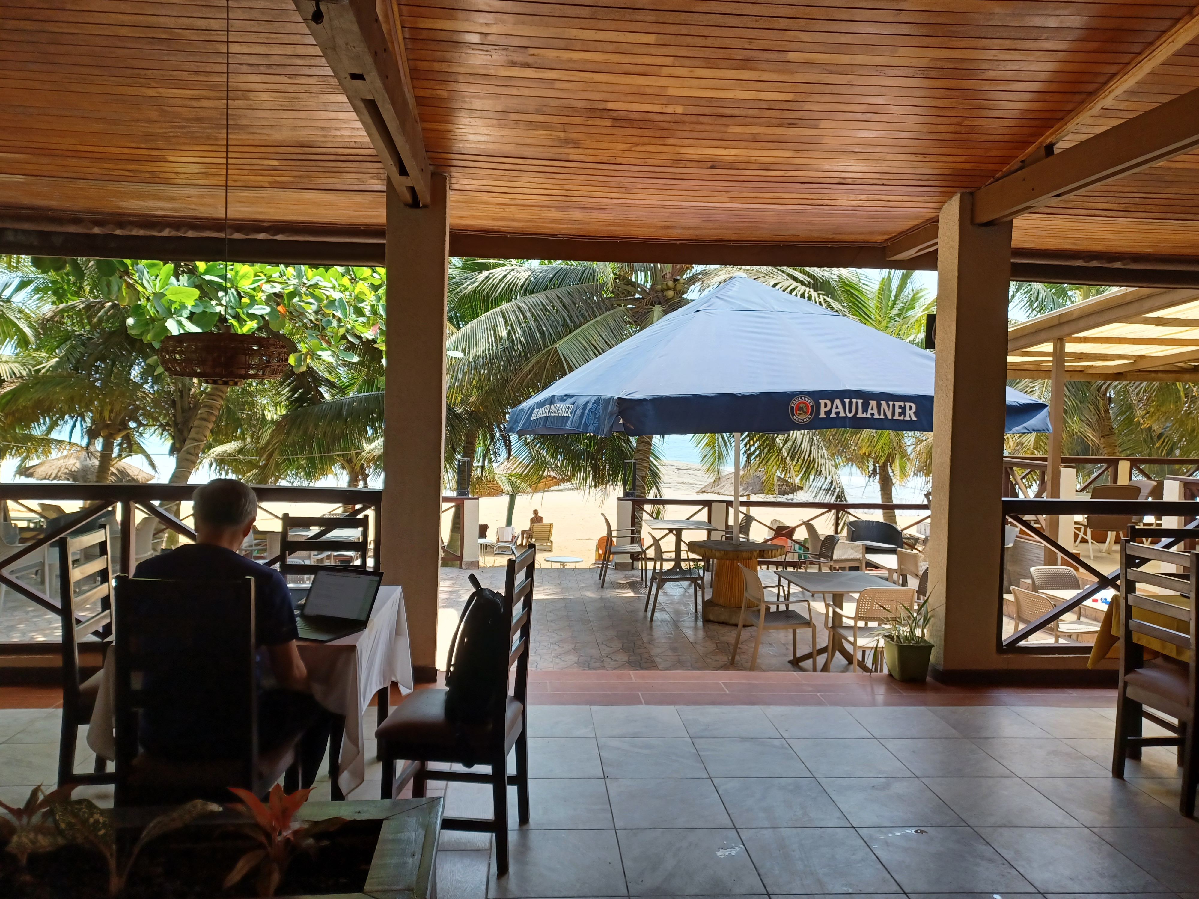 Vue mer depuis l'hôtel